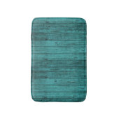 blaues Holz Badematte (Vorderseite Vertikal)
