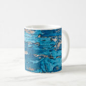 Blaues Holz  Kaffeetasse (VorderseiteRechts)