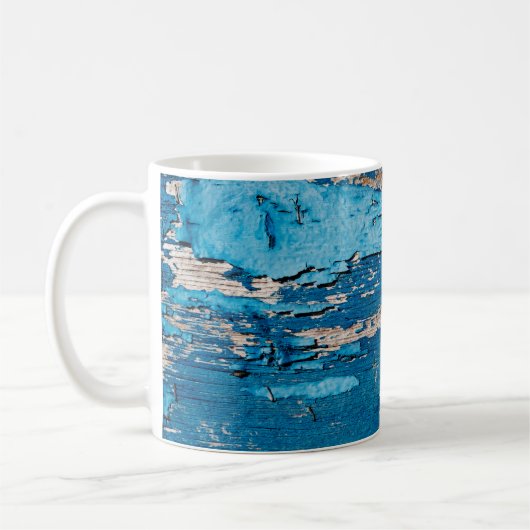Blaues Holz  Kaffeetasse (Links)