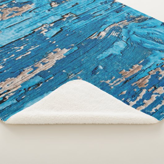 Blaues Holz  Sherpadecke (3/4)