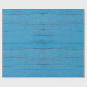 Blaues hölzernes Korn-nahtloses mit Ziegeln Geschenkpapier (Flach)