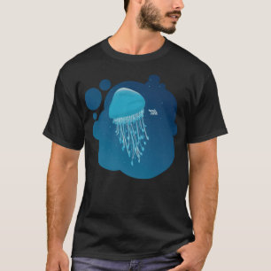 Blaues Hufeisen T-Shirt