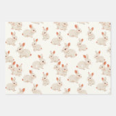 Blaues Hühnerfleisch-Kinderzimmer Geschenkpapier Set (Vorderseite 2)