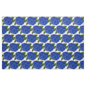 Blaues Hydrangea-Druck-Gewebe Stoff (Fat Quarter (45,7 x 55,9 cm))