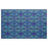 Blaues Hydrangea-Gewebe Stoff (Fat Quarter (45,7 x 55,9 cm))
