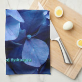Blaues Hydrangea Handtuch (Viertel Falte)