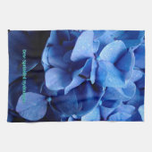 Blaues Hydrangea Handtuch (Horizontal)