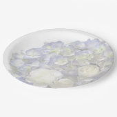 Blaues Hydrangea Pappteller (Schrägansicht)