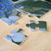 Blaues Hydrangea Puzzle (Seite)