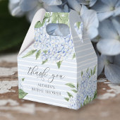 Blaues Hydrangea Wasserfarbenblüten nach Maß Geschenkschachtel