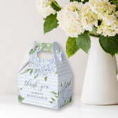 Blaues Hydrangea Wasserfarbenblüten nach Maß Geschenkschachtel