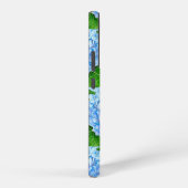 Blaues Hydrangea-Wasserfarbenmuster Samsung Galaxy Hülle (Rechte Seite)