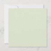 Blaues Hydrangeas-Brautparty Einladung (Rückseite)