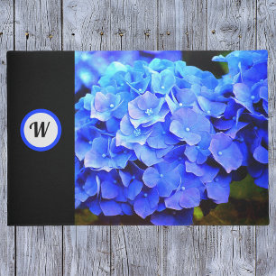 Blaues Hydrangeas Personalisiert Door Mat Fußmatte