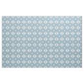 Blaues Ikat-Diamanten-Muster Stoff (Yard (91,4 cm))