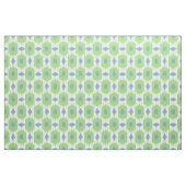 Blaues Ikat-Diamanten-Muster Stoff (Fat Quarter (45,7 x 55,9 cm))