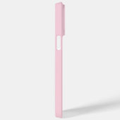 Blaues individuelle Name-Drehbuch rosa Case-Mate iPhone Hülle (Rückseite / Rechts)