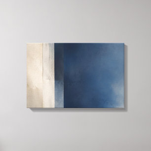 Blaues Intervall — Aurema Leinwanddruck