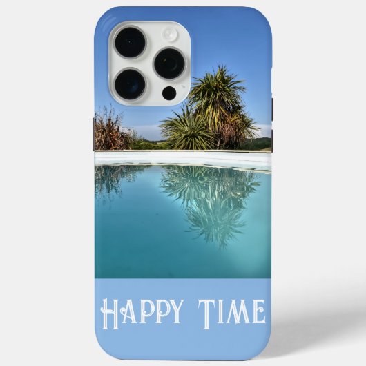 Blaues iPhone-Case Case-Mate iPhone Hülle (Rückseite)