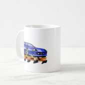 Blaues IROC Z Kaffeetasse (Vorderseite Links)
