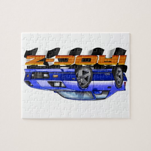 Blaues IROC Z Puzzle (Horizontal)
