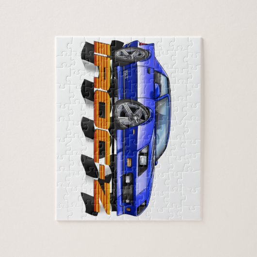 Blaues IROC Z Puzzle (Vertikal)