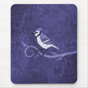 Blaues Jay Mousepad