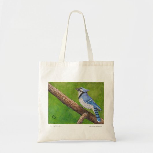 Blaues Jay - Tasche (Vorne)
