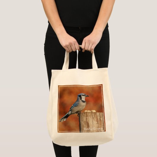 Blaues Jay Tragetasche (Vorderseite (Produkt))