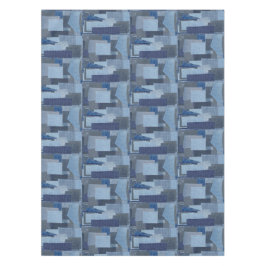Blaues Jean Patchwork-Denim Shibori Boro Boro Tischdecke