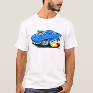 Blaues Kabriolett 1965 Korvette T-Shirt
