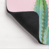 Blaues Kaktus-Trio Mousepad (Ecke)