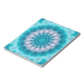Blaues Kaleidoskop Notizblock (Rotiert)