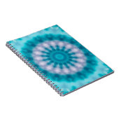 Blaues Kaleidoskop Notizblock (Rechte Seite)