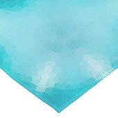Blaues Kaleidoskop Tischdecke (Schrägansicht)