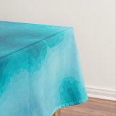 Blaues Kaleidoskop Tischdecke (Beispiel)
