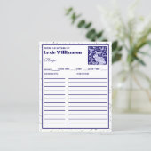 Blaues Kaninchen aus der Küche von Dedham (Stehend Vorderseite)