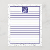 Blaues Kaninchen aus der Küche von Dedham (Rückseite)