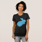 Blaues Kaninchen T-Shirt (Vorne ganz)