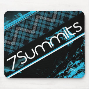 blaues kariertes 7Summits Mousepad