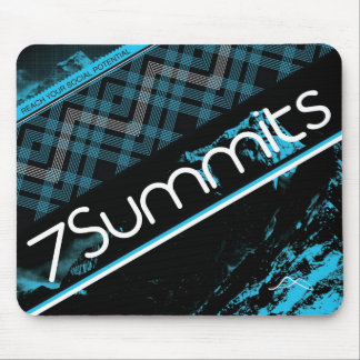 blaues kariertes 7Summits Mousepad