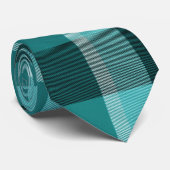 Blaues kariertes krawatte (Gerollt)