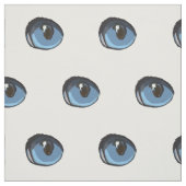 Blaues Katzenaugen-Muster Stoff (Muster)