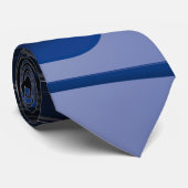 Blaues Klavier Krawatte (Gerollt)