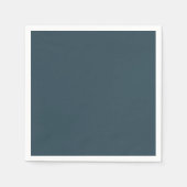 Blaues Koordinationspapier Serviette (Vorderseite)