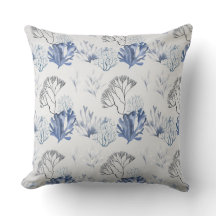 Blaues Korallenmuster