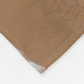 Blaues Körperwasser Fleecedecke (Ecke)