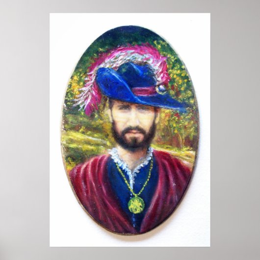 Blaues Korsair der Toskana Poster (Vorne)