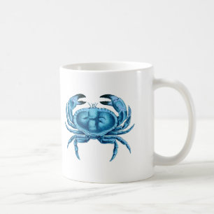 Blaues Krebse Kaffeetasse