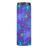 Blaues Kreuz an der Küste Thermosbecher (Rückseite)